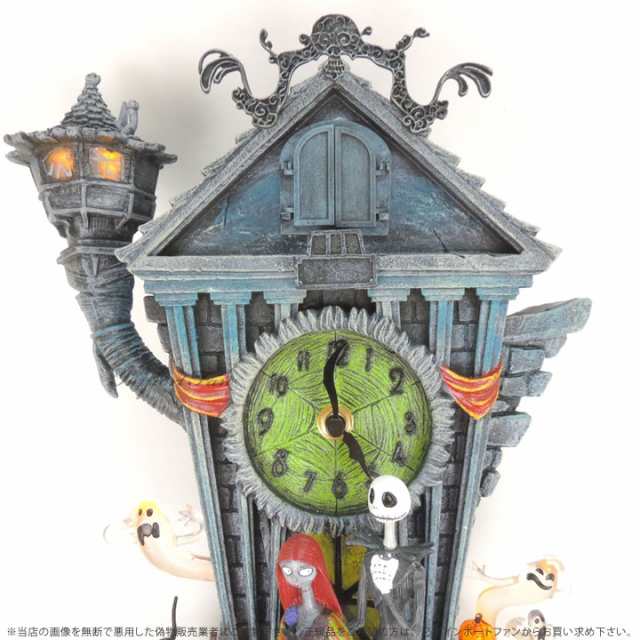 ディズニー ナイトメアー ビフォア クリスマス 壁時計 ハロウィン The Nightmare Before Christmaの通販はau Pay マーケット Import Fan