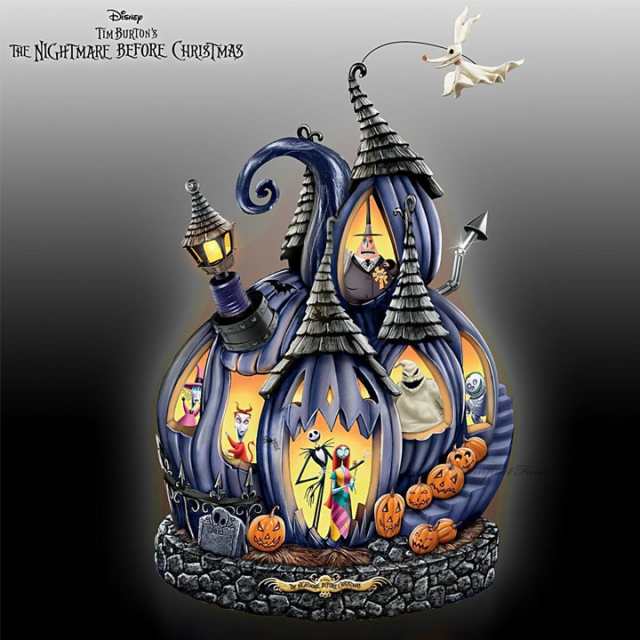 ディズニー ナイトメアー ビフォア クリスマス イルミネーション パンプキン The Nightmare Before Christmas Illuminated Musical Pumpkの通販はau Pay マーケット Import Fan