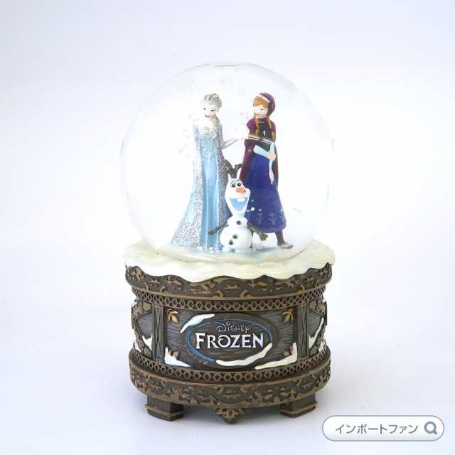 ディズニーストア 海外正規品 アナと雪の女王 スノーグローブ スノードーム Frozen Snowglobe Disney ディズニー アナ雪  □｜au PAY マーケット