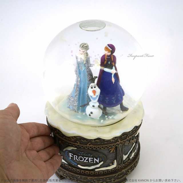 ディズニーストア 海外正規品 アナと雪の女王 スノーグローブ スノードーム Frozen Snowglobe Disney ディズニー アナ雪  □｜au PAY マーケット