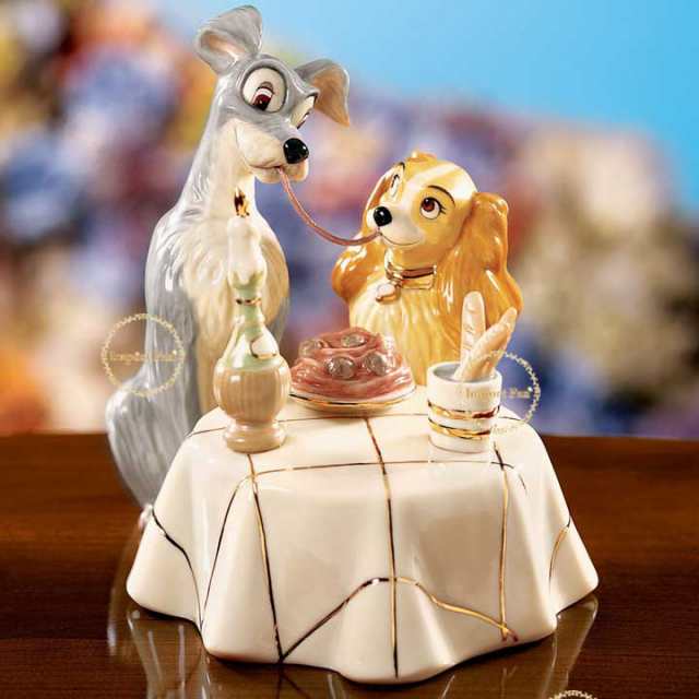 レノックス Lenox トランプとレディのスパゲッティディナー ディズニー わんわん物語 Spaghetti Dinner Lady And The Tramp の通販はau Pay マーケット Import Fan