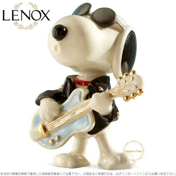 レノックス スヌーピー ロック ギター ロッキン Lxa Lenox Rockin Snoopy の通販はau Pay マーケット Import Fan
