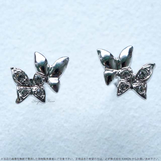 スワロフスキー ピアス Pair バタフライ 蝶 Swarovski × OLIVER WEBER