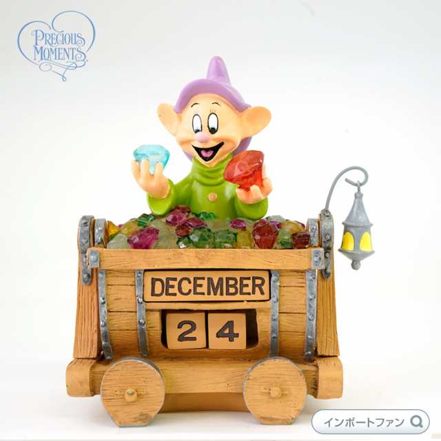 プレシャスモーメンツ 万年カレンダー おとぼけ ドーピー の輝き 白雪姫と7人の小人 ディズニー Disney Dopey Perpetual Calendarの通販はau Pay マーケット Import Fan