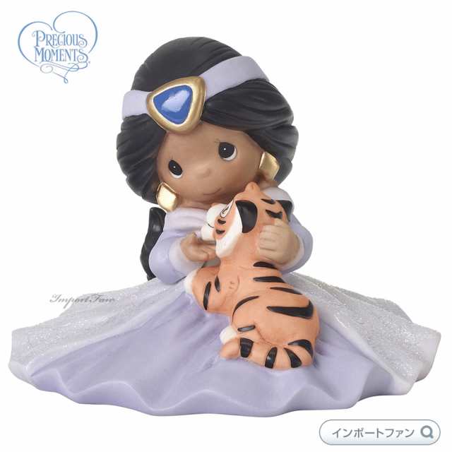 プレシャスモーメンツ ジャスミン ラジャー あなたは私が望むすべて トラ アラジン ディズニー Disney Aladdin Jasmine Figurine の通販はau Pay マーケット Import Fan