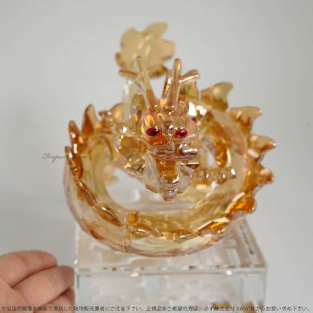 スワロフスキー ドラゴン L 龍 1083710 ゴールド 2012年辰年 Swarovski Chinese Zodiac □｜au PAY  マーケット