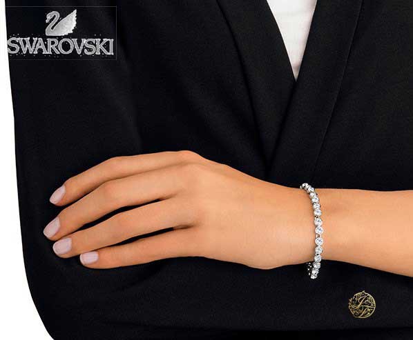 スワロフスキー テニス ブレスレット 1791305 Swarovski □の通販はau