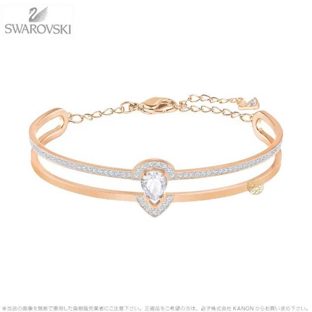 再値下げ【美品】Swarovski　 ギャラリー ペア バングル ローズゴールド スワロフスキー ギャラリー ペア バングル ローズゴールド