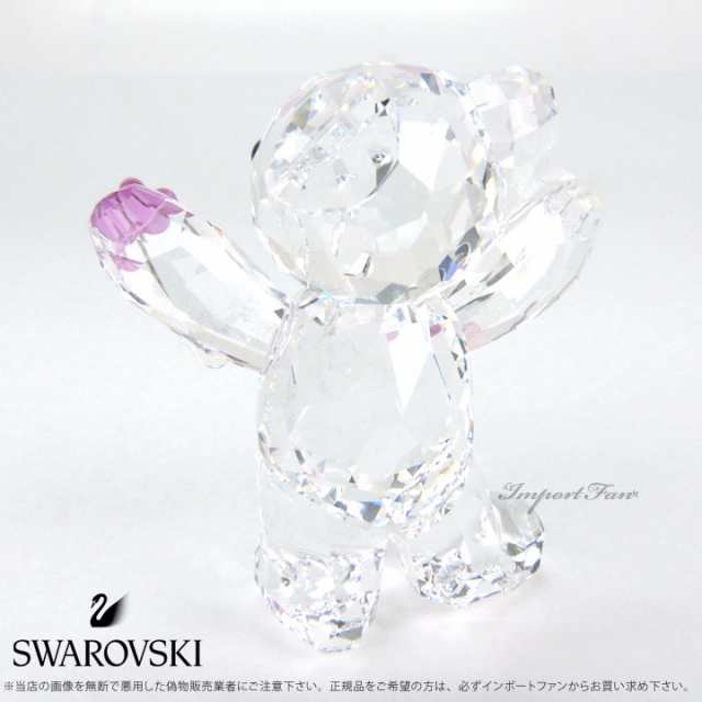 SWAROVSKI スワロフスキー 2012年限定 クリスベア フラワー フォー