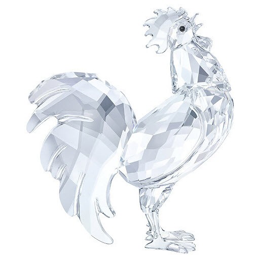 スワロフスキー オンドリ 十二支 トリ 鶏 酉年生まれのラッキーアイテム 5135943 Swarovski Rooster □｜au PAY  マーケット