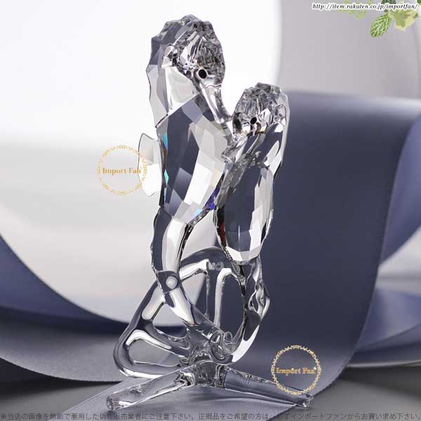 スワロフスキー タツノオトシゴ 干支 辰 Swarovski Sea Horses の通販はau Pay マーケット Import Fan