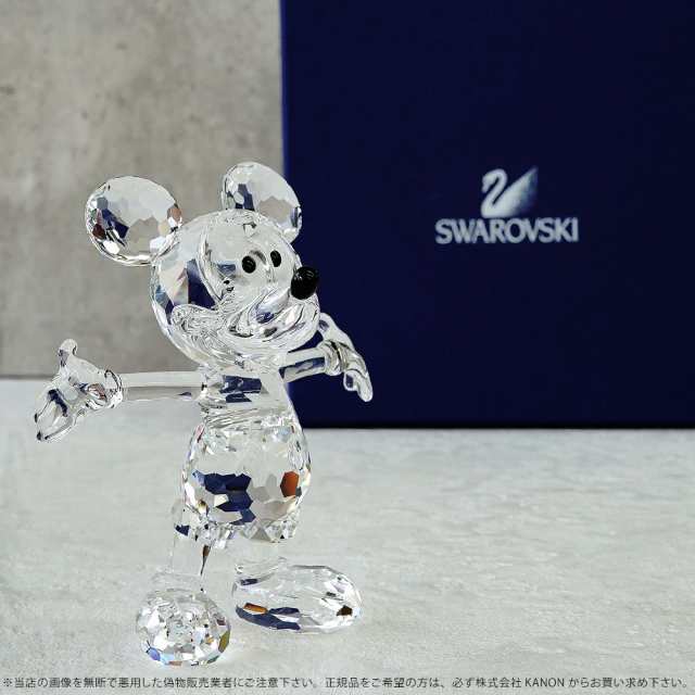 スワロフスキー ディズニー ミッキーマウス クリアクリスタル 687414 Swarovski Disney Mickey Mouse 置物ギフト  プレゼント □ ｜au PAY マーケット