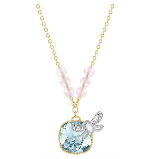 スワロフスキー キャンディー スクエアー ペンダント 蝶 5111565 Swarovski Candy Square Pendant □の通販は