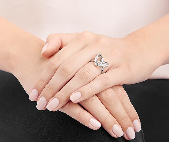 SWAROVSKI スワロフスキー Cupid Ring リング 指輪 ハート - リング(指輪)