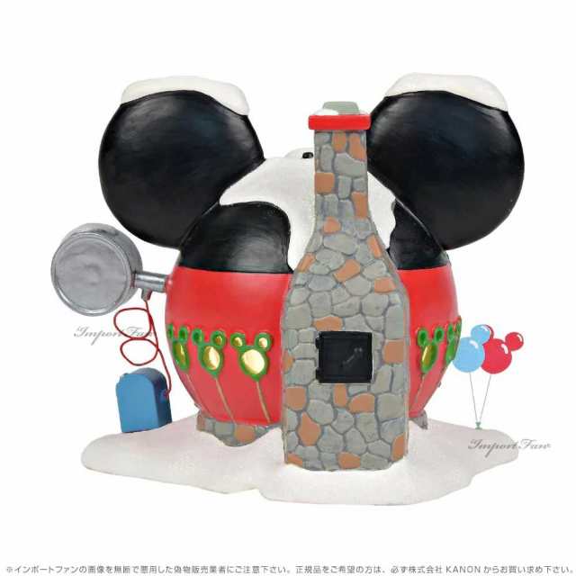 Department 56 ミッキーのバルーンショップ ミッキーマウス ミッキーのクリスマスヴィレッジ 6001316 Disney  Christmas Village Mickey' ブランドのギフト