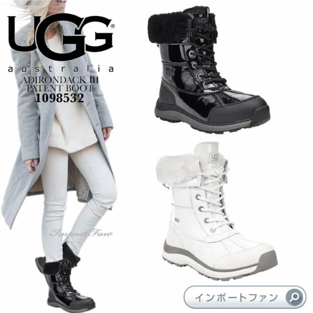 ugg adirondack iii patent boot