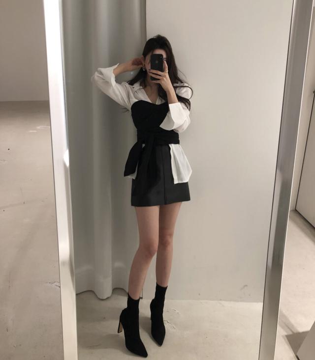 シャツ トップス レディース 2点セット チューブトップ 黒 重ね着 白シャツ 長袖 ブラウス おしゃれ かっこいい きれいめ 春 夏 秋 切りの通販はau Pay マーケット Marmelo Sunnyday