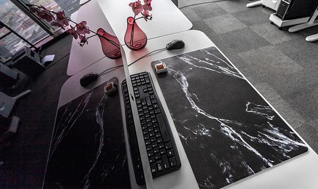 2色 マウスパット オフィス デスクマット インテリア パット マット パソコン おしゃれ 大理石 マーブル 模様 大きいサイズ 大きめ かっの通販はau Pay マーケット Marmelo Sunnyday