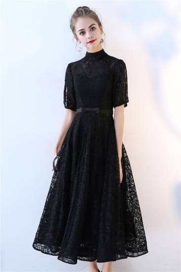 パーティードレス 袖あり 黒 結婚式 お呼ばれドレス レース ワンピース レース パーティ ドレス 結婚式 二次会 演奏会 お呼ばれ ワンピーの通販はau Pay マーケット Marmelo Sunnyday