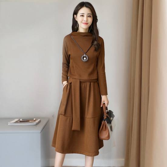 パーティードレス ワンピースドレスワンピース 膝丈 ワンピース ミモレ丈 ワンピース ウエストマーク 代 30代 40代 秋冬 上品の通販はau Pay マーケット Marmelo Sunnyday