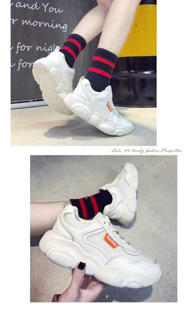 スニーカー シューズ レディース ベージュ 白 靴 レディース スニーカー 激安 おしゃれ ハイカット 厚底 可愛い スポーツシューズ の通販はau Pay マーケット Marmelo Sunnyday