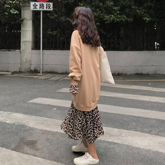 ロングワンピース レオパード ヒョウ柄 ワンピース レディース 秋 冬 きれいめ 10代 代 30代 40代 コーデ ドンキング ワンピース の通販はau Pay マーケット Marmelo Sunnyday