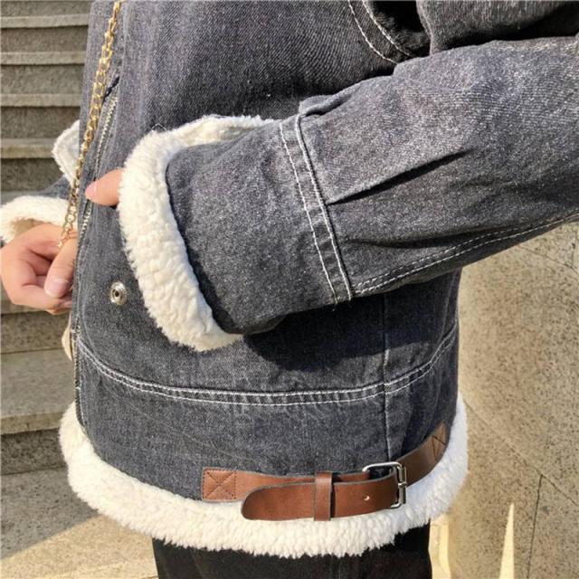 もこもこアウター ボアジャケット ボアブルゾン デニム ジャケット ブルゾン アウター コート レディース コーデ 10代 代 30代 の通販はau Pay マーケット Marmelo Sunnyday