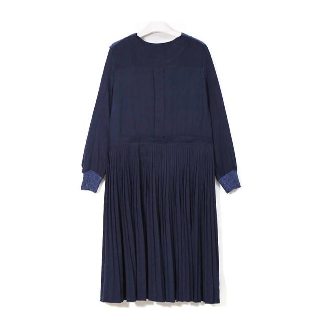 ニットワンピース プリーツワンピース 綺麗めワンピース 切り替え ワンピース レディース 秋 冬 10代 代 30代 40代 異素材mix ニット の通販はau Pay マーケット Marmelo Sunnyday