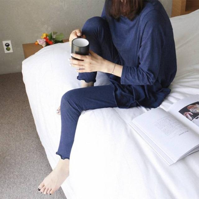 ルームウェア レディース パジャマ 寝巻き 部屋着 上下セット シンプル カジュアル 無地 こなれ感 ラフ 春 夏 秋 10代 代 30代 40代 大の通販はau Pay マーケット Marmelo Sunnyday