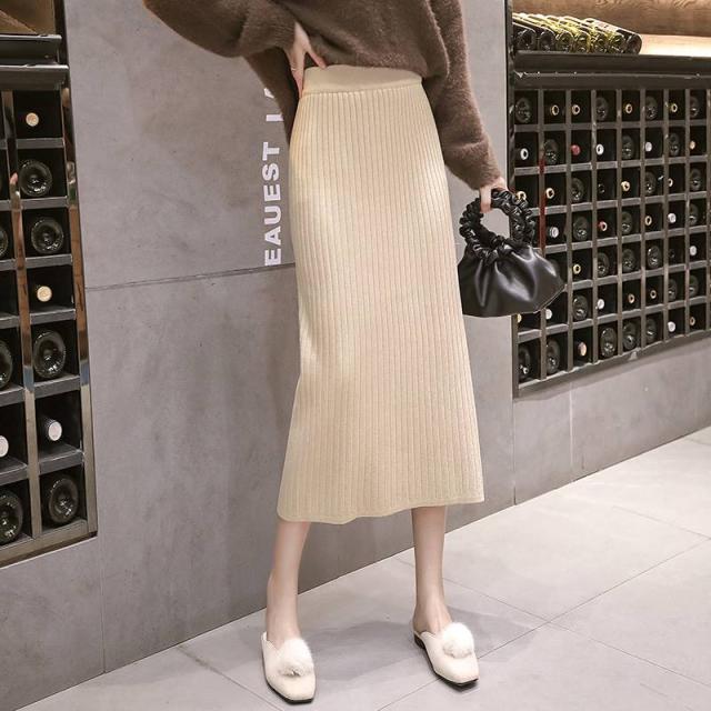 ニットスカート ミモレ丈スカート 秋冬スカート スカート ボトムス レディース 春 秋 冬 きれいめ シンプル ニット ミモレ丈 10代 代 の通販はau Pay マーケット Marmelo Sunnyday