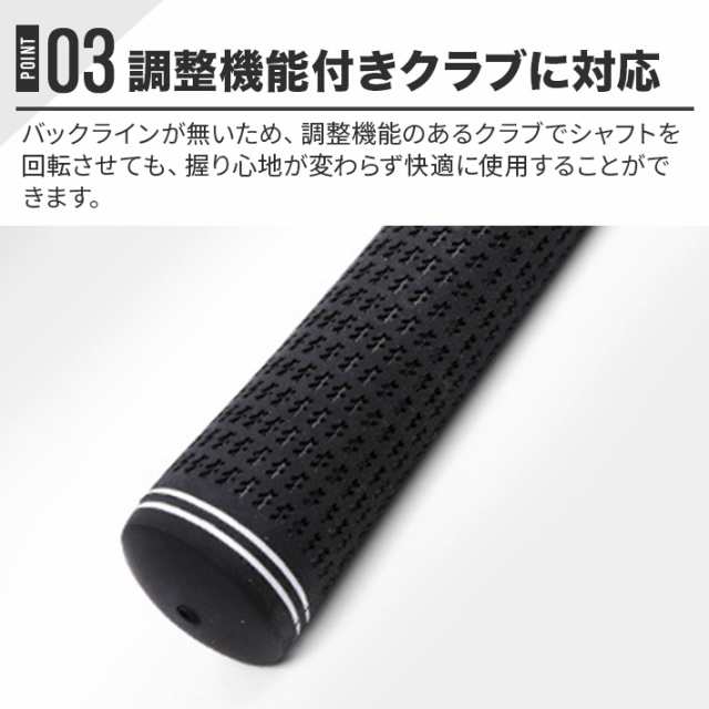 10本 ゴルフ グリップ ツアーベルベット ラバー 互換品 R60 口径 バックラインなし 社外品 ゴルフプライド ブラック 黒の通販はau PAY  マーケット - win-win | au PAY マーケット－通販サイト