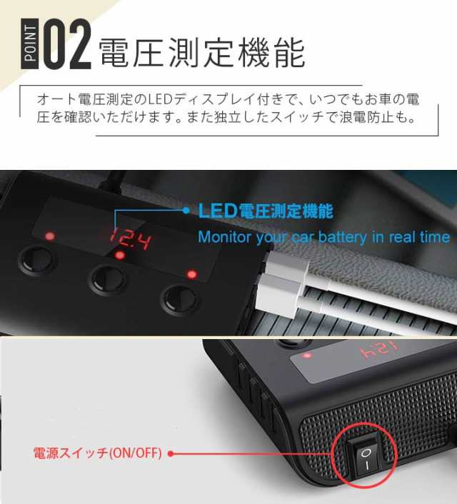 進化版 シガーソケット usb車載 3連 カーチャージャー 4USBポート 独立