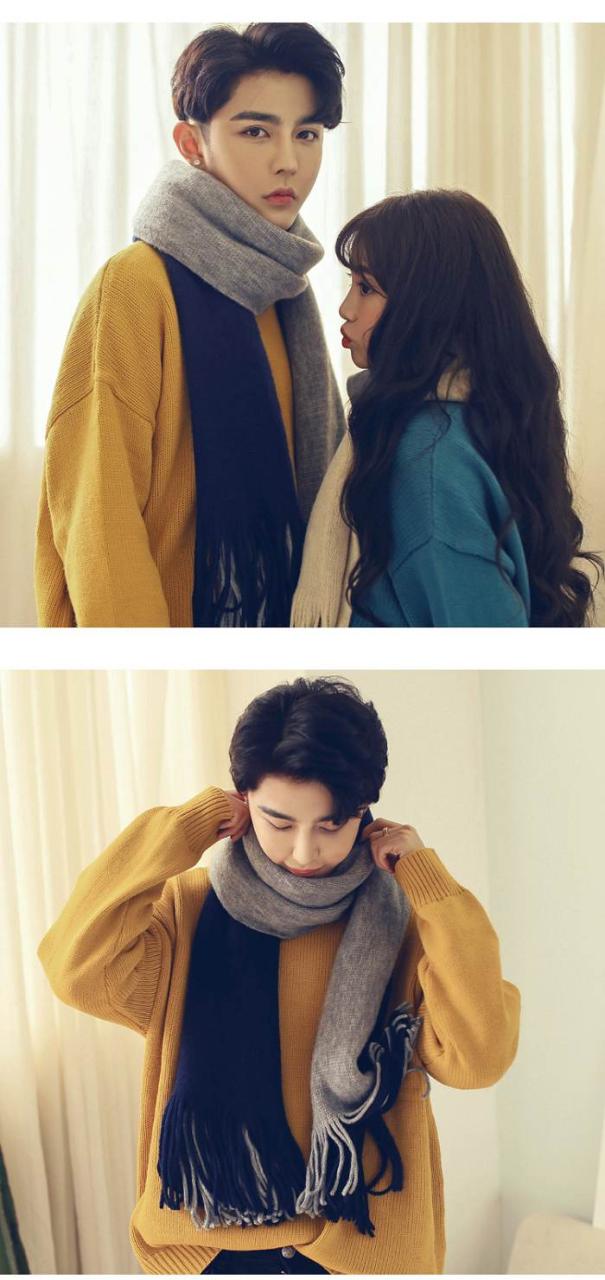 マフラー お揃い カップル レディース メンズ ストール スヌード 大判 厚手 カップル ペア マフラー お揃い おしゃれ 男女兼用 洗える マの通販はau Pay マーケット A Closet