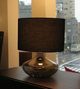 アクア テーブルランプ ブラック ホワイト Acqua table lamp ディ