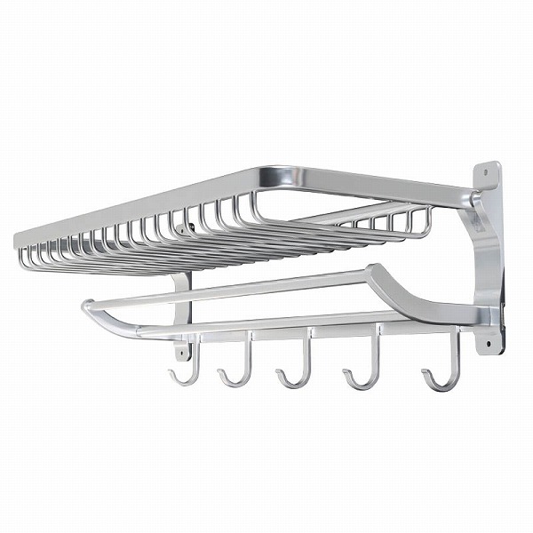 ウォールシェルフ アルミニウム ウォール ラック ダルトン シルバー DULTON H19-0023  飾り棚　シェルフ 壁掛け 収納  アンティーク風/ウォールラック/壁掛けラック/壁掛け棚/飾り棚/棚/シェルフ/シェルフ/アルミラック/アルミ/壁掛け/収納【送料無料】