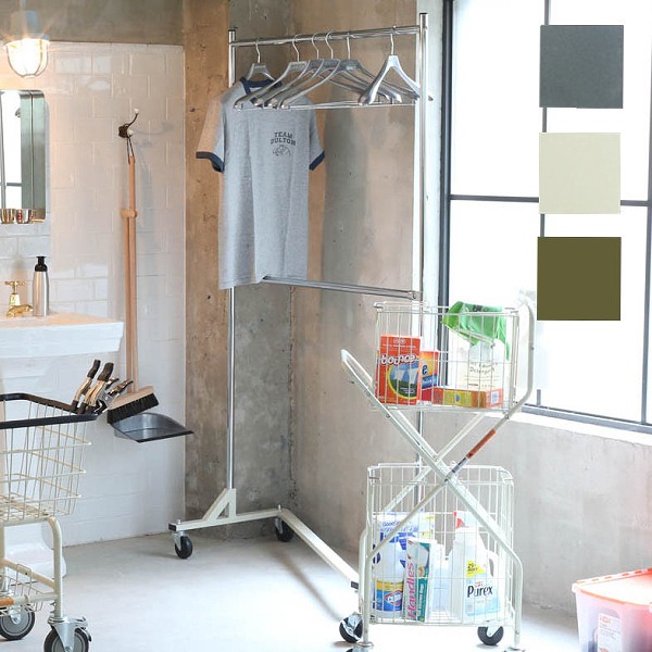 ハンガーラック  Zラック ダルトン DULTON H20-0185 組立式  アイアン ハンガーラック おしゃれ コートハンガー アイアンハンガー 収納 ハンガー収納 スリム【送料無料】の通販は