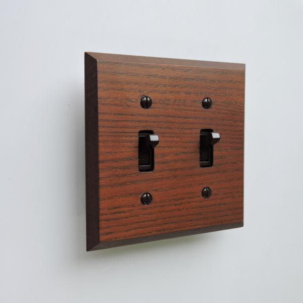 アッシュ2口スイッチプレート Db 木製 アクシス Jo195 スイッチカバー コンセントカバー スイッチプレート の通販はau Pay マーケット メルシープレゼント雑貨屋