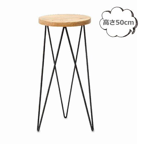 フラワースタンド サークルスタンド 高さ50cm 41301  プランターボックス プランター プランタースタンド/フラワースタンド アイアン製 デザイン 園芸ラック アイアン 木製〔ガーデニング 園芸 エクステリア用品〕【送料無料】 8,217円