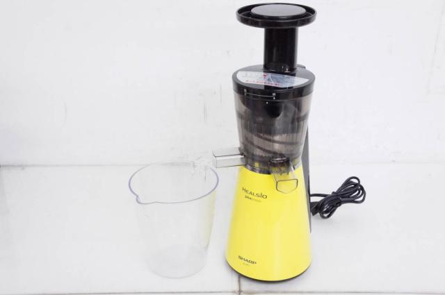 Sharp シャープ EJ-ST1-A スロージューサー ヘルシオ ジュースプレッソ 新品未使用 中古SHARPシャープ スロージューサー HEALSIOヘルシオ ジュース