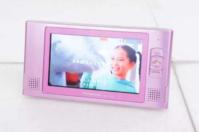 【中古】Panasonicパナソニック ポータブルワンセグテレビ 5V型 VIERAビエラ 防水 SV-ME550 ポータブルTV