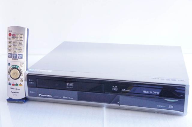 【中古】Panasonicパナソニック 地上/BS/110度CSデジタルチューナー内蔵 DVDレコーダー DMR-XP21V-S HDD250GB