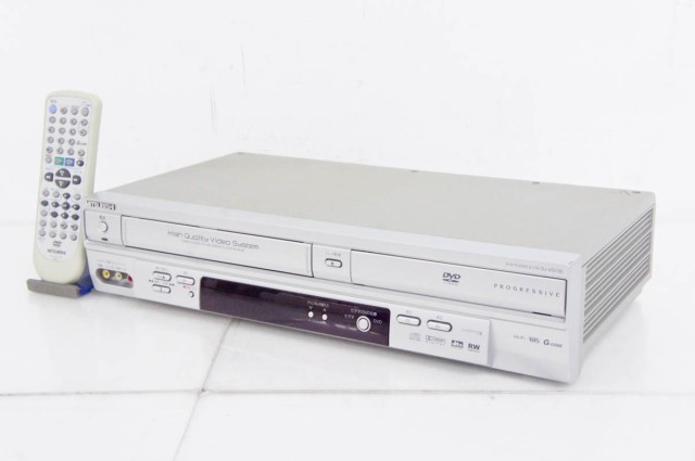 三菱MITSUBISHI DVDプレーヤー一体型ビデオデッキ DJ-VG130 - ビデオデッキ