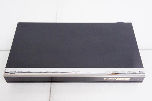 【中古】SHARPシャープ ブルーレイレコーダー AQUOS BD-T1650 トリプルチューナー HDD1TB