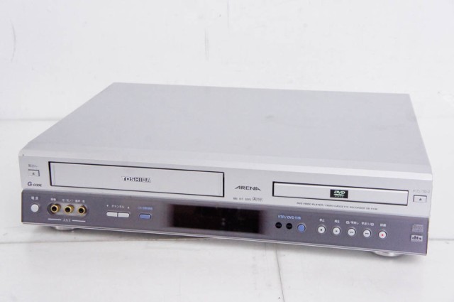 TOSHIBA東芝 VTR一体型DVDビデオプレーヤー DVDプレーヤー一体型VHS