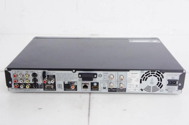 【中古】C SHARPシャープ ブルーレイディスクレコーダー AQUOSアクオスブルーレイ BD-HDW63 HDD320GB Wチューナー_2