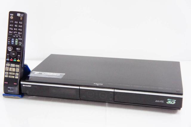 【中古】SHARPシャープ ブルーレイディスクレコーダー AQUOSアクオスブルーレイ BD-HDW80 HDD1TB BDレコーダー