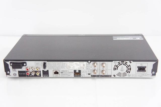 【中古】SHARPシャープ ブルーレイディスクレコーダー AQUOSアクオスブルーレイ BD-HDW80 HDD1TB BDレコーダー