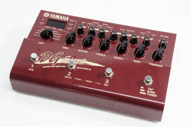 【中古】YAMAHA ヤマハ ギタープリアンプ エフェクター DG-Stomp