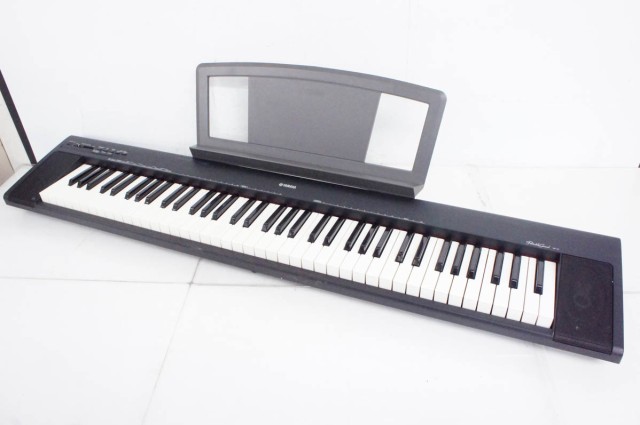 YAMAHA 電子ピアノ NP-30 76鍵 中古 - 鍵盤楽器、ピアノ