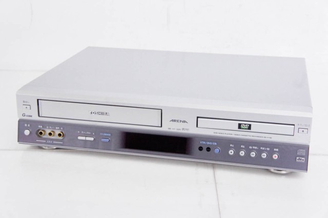 東芝TOSHIBA VTR一体型DVDビデオプレーヤー DVDプレーヤー一体型VHS ...